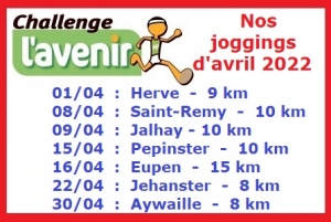 Calendrier Jogging 2023 Belgique Go Running